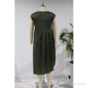 High Quality Women Black Shiny Skirt